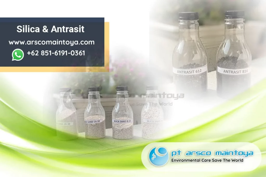 Produk Media Pasir silica & antrasit Media Pasir silica & antrasit