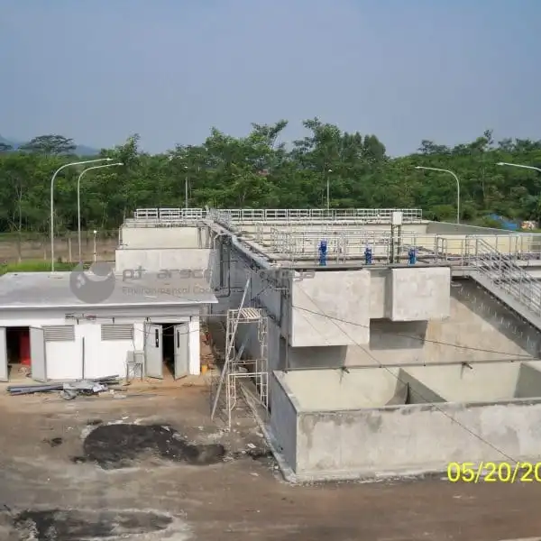 IPAL WWTP Nutrifood Indonesia di Sentul