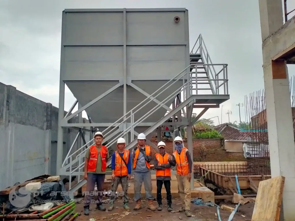 Proyek-IPAL-WWTP-SSMP-malang-Team-Lapangan-PT.-Arsco-Maintoya PT. Arsco Maintoya sebagai kontraktor WWTP