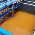 kualitas air limbah di bak sedimentasi pt savana tirta makmur