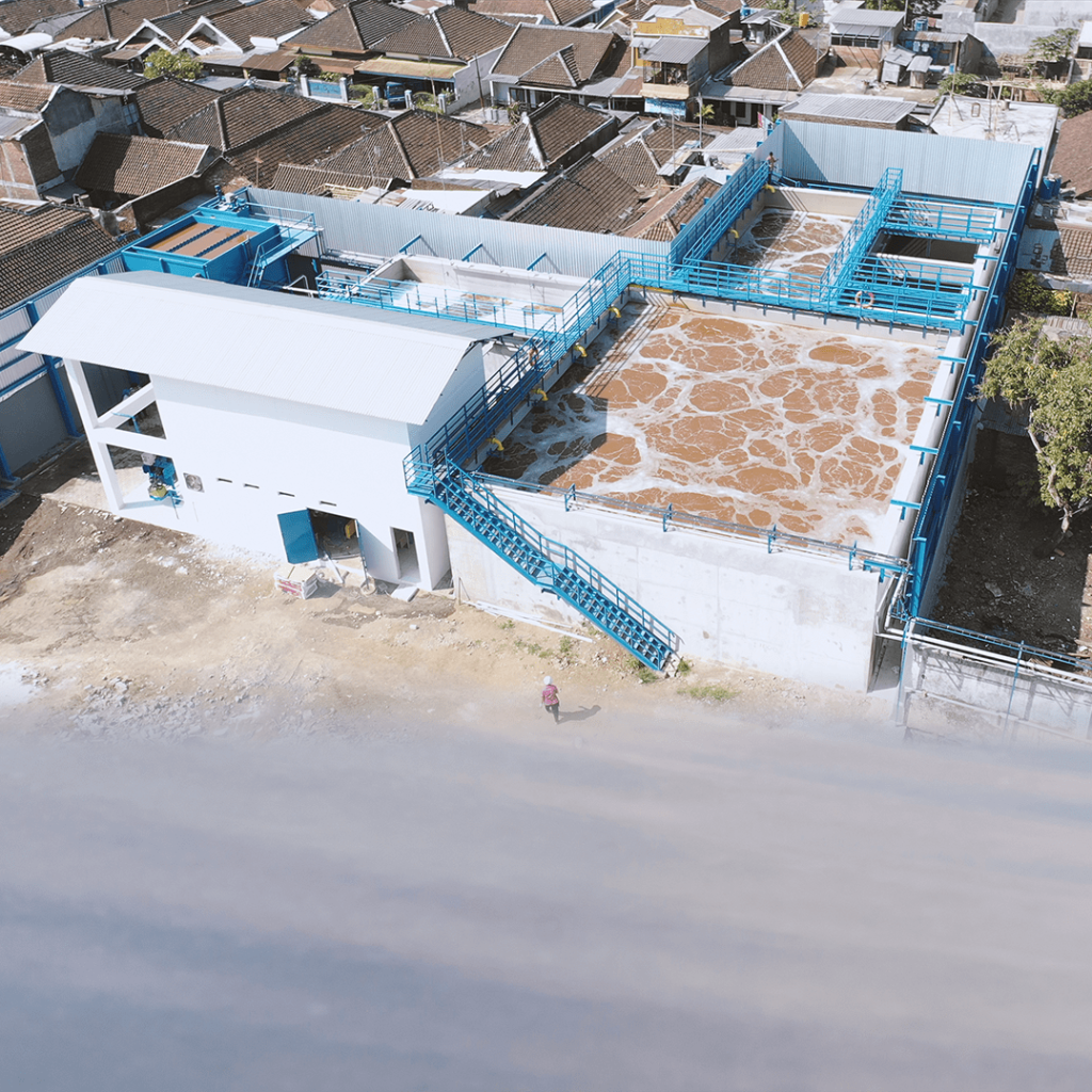 IPAL WWTP PT. Sumbersari mekar perkasa